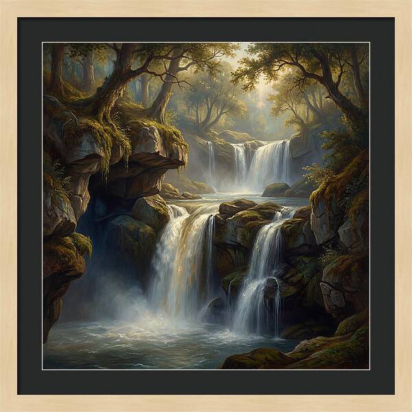 Enchanting Cascades In Wilderness