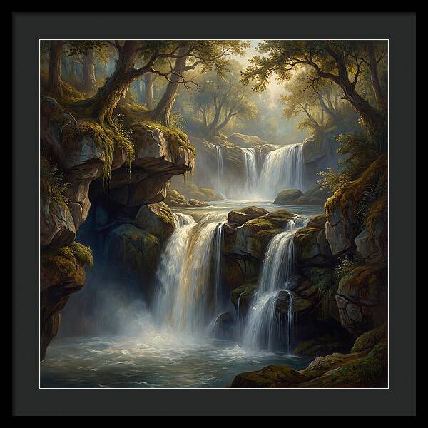 Enchanting Cascades In Wilderness
