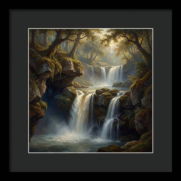 Enchanting Cascades In Wilderness