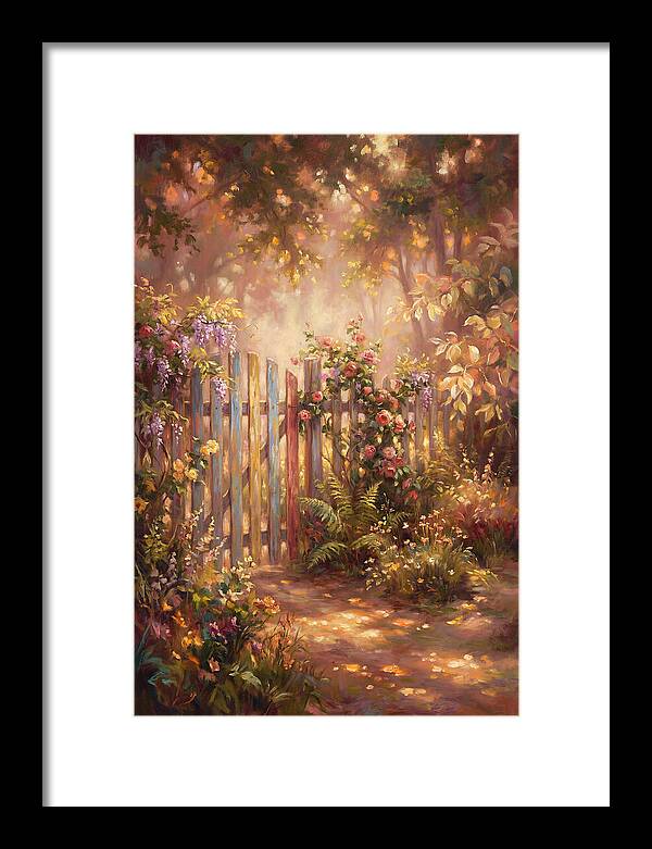 Enchanting Floral Entrance