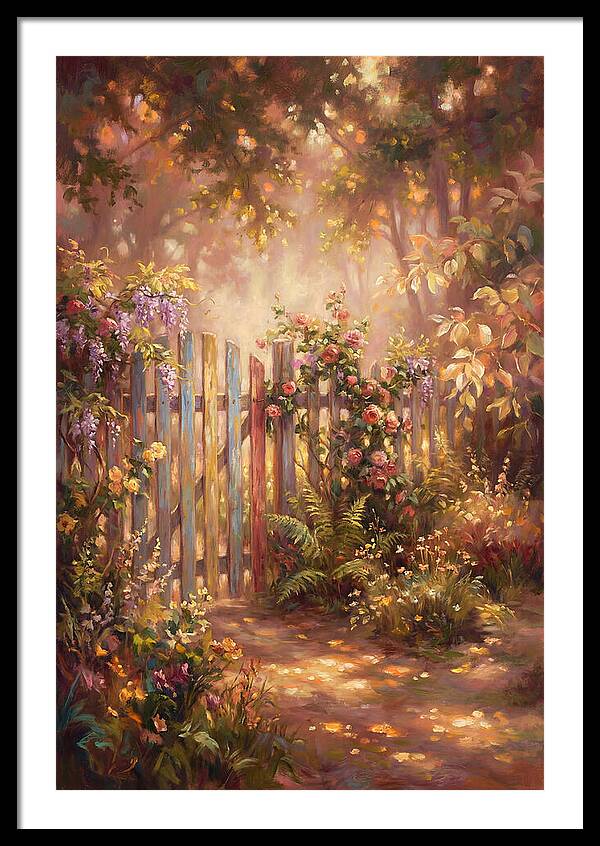 Enchanting Floral Entrance