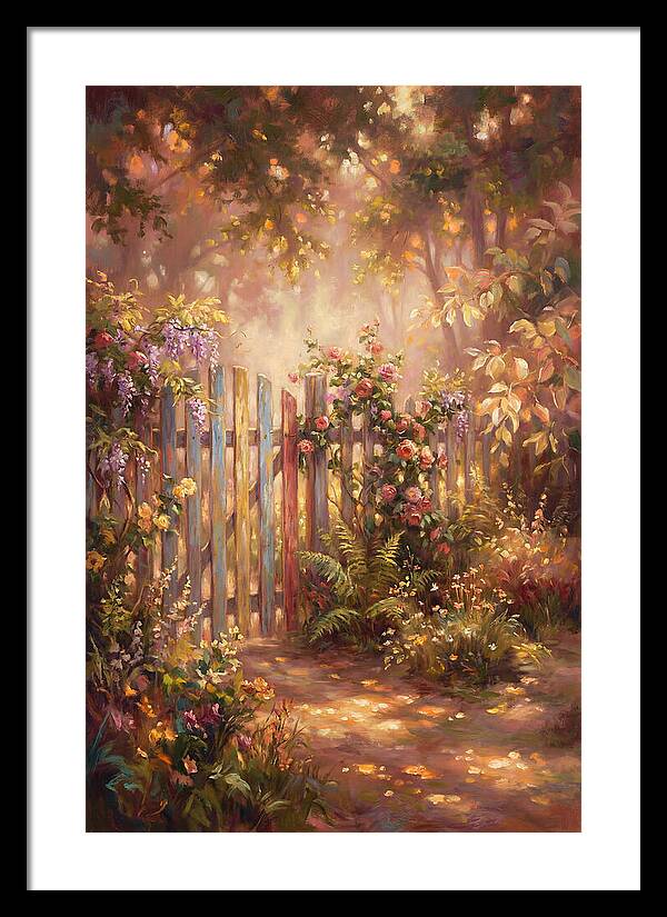 Enchanting Floral Entrance