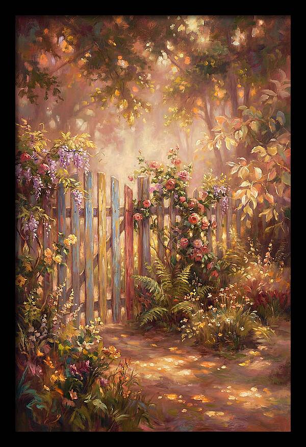 Enchanting Floral Entrance