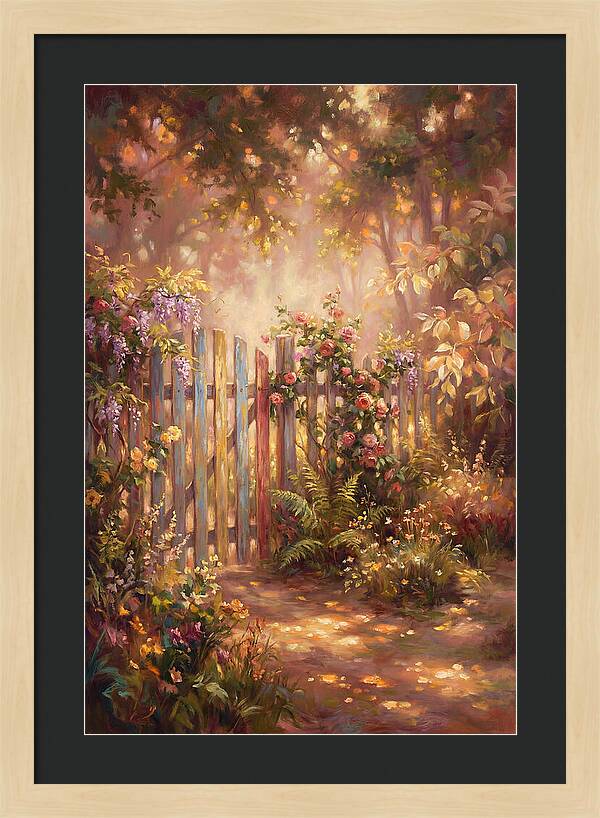 Enchanting Floral Entrance