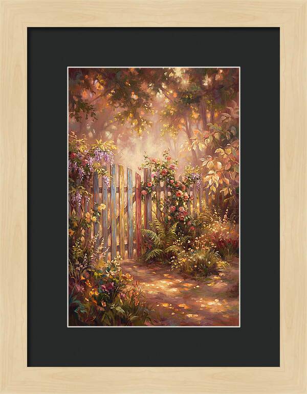 Enchanting Floral Entrance