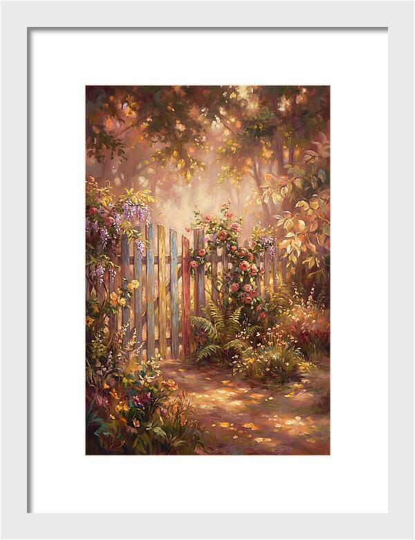 Enchanting Floral Entrance