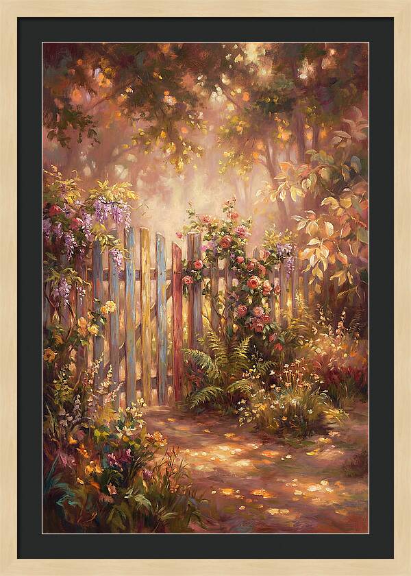 Enchanting Floral Entrance