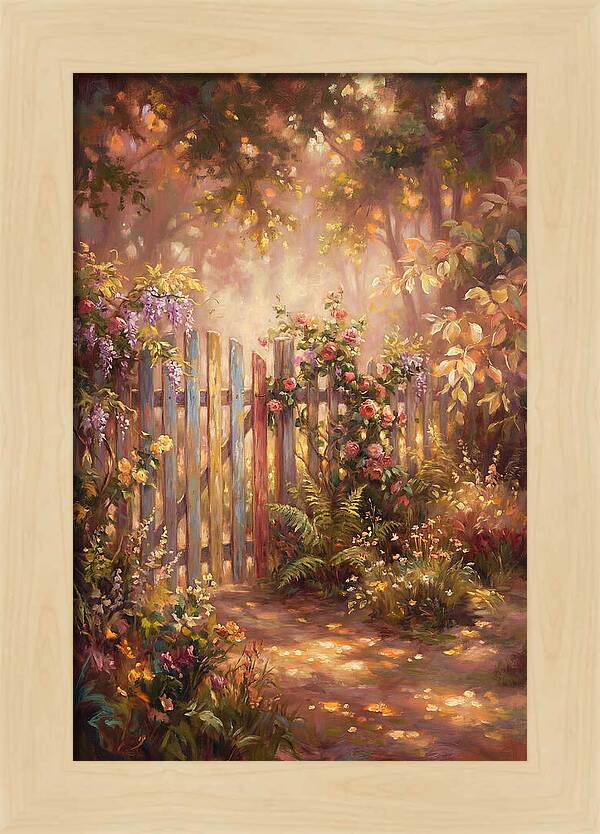 Enchanting Floral Entrance