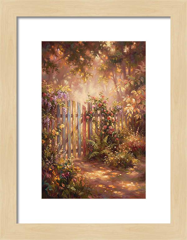 Enchanting Floral Entrance
