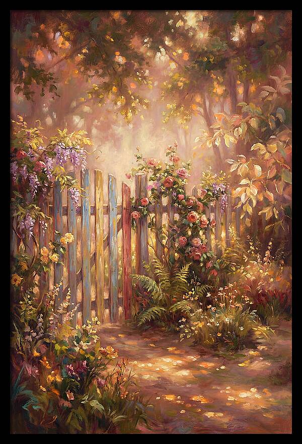 Enchanting Floral Entrance