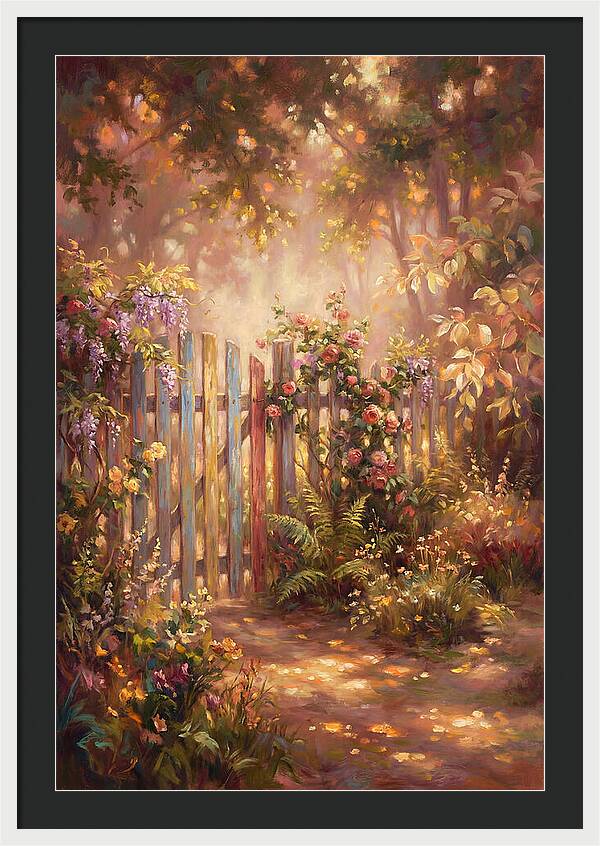 Enchanting Floral Entrance