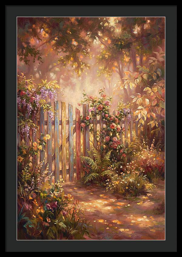 Enchanting Floral Entrance