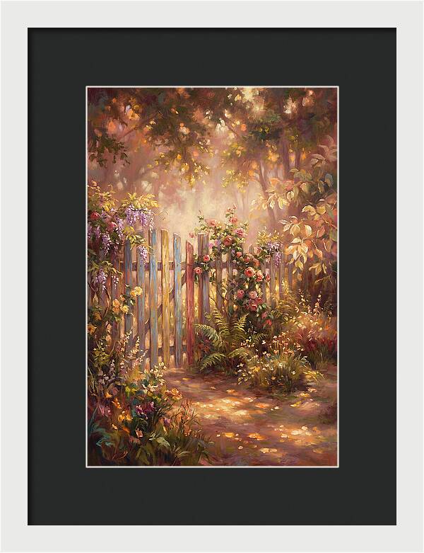 Enchanting Floral Entrance