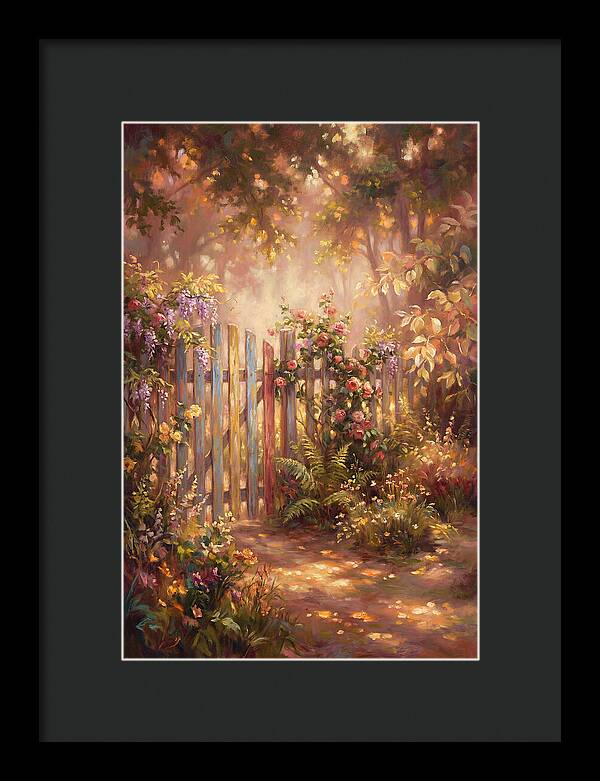 Enchanting Floral Entrance