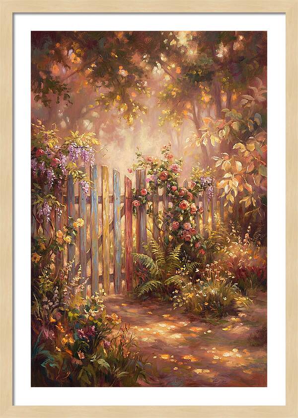 Enchanting Floral Entrance