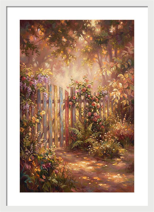 Enchanting Floral Entrance