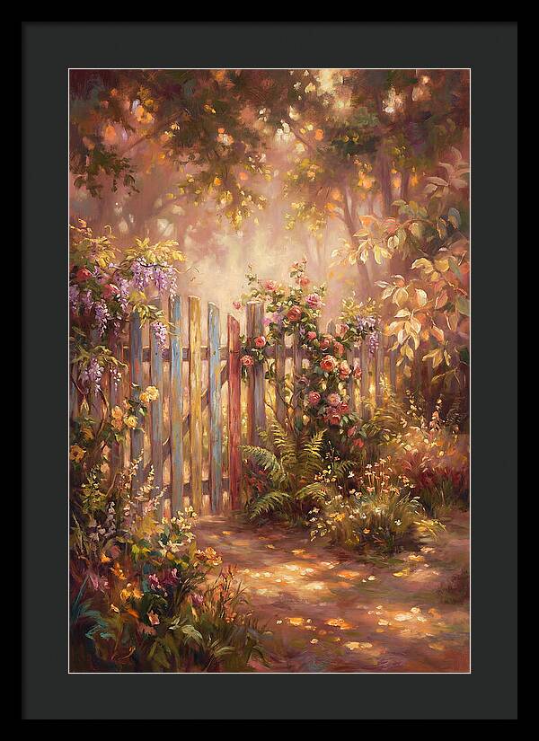 Enchanting Floral Entrance
