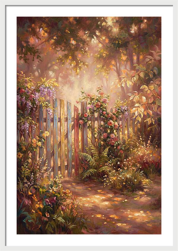 Enchanting Floral Entrance