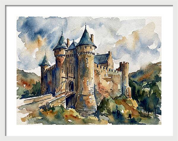 Enchanting Fortress On The Hill