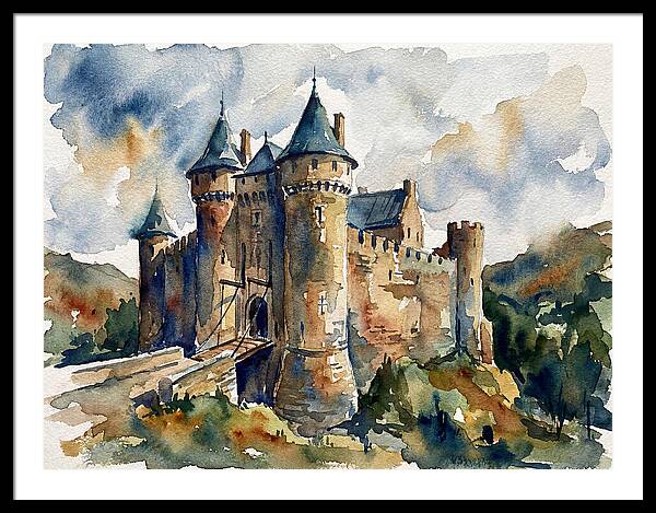 Enchanting Fortress On The Hill