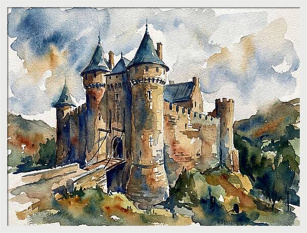 Enchanting Fortress On The Hill