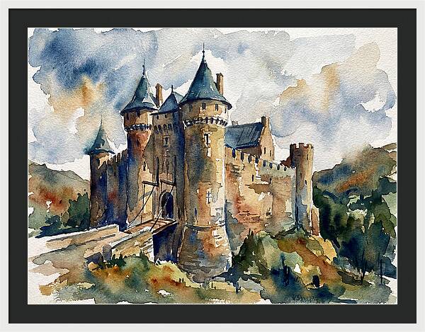 Enchanting Fortress On The Hill
