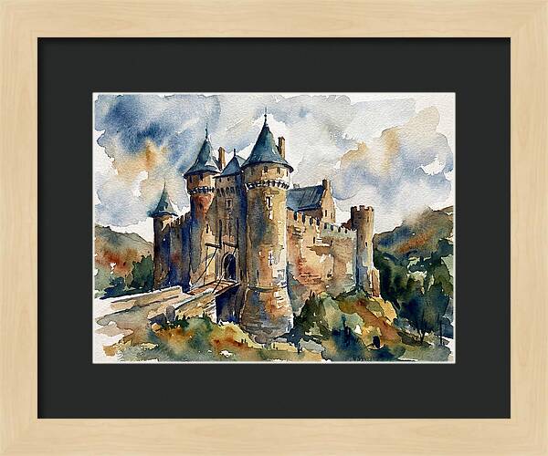 Enchanting Fortress On The Hill