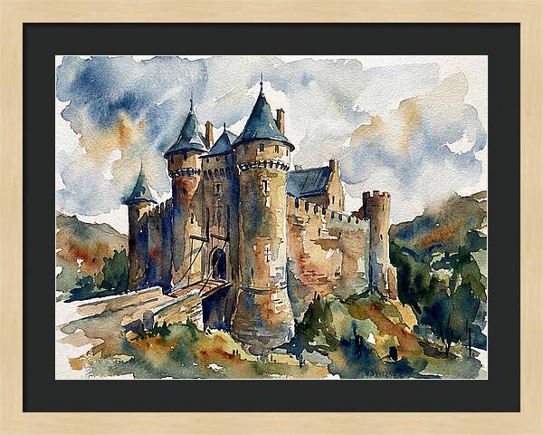 Enchanting Fortress On The Hill