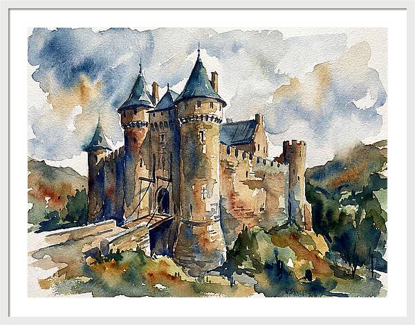 Enchanting Fortress On The Hill