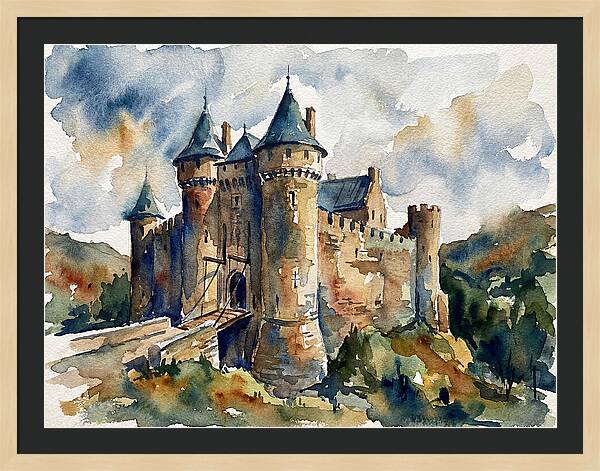 Enchanting Fortress On The Hill