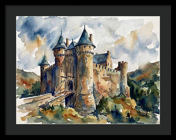 Enchanting Fortress On The Hill