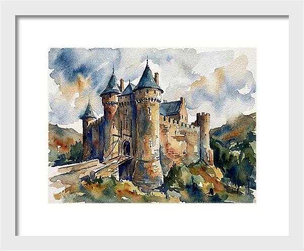 Enchanting Fortress On The Hill