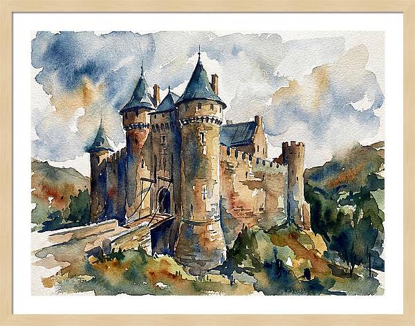 Enchanting Fortress On The Hill