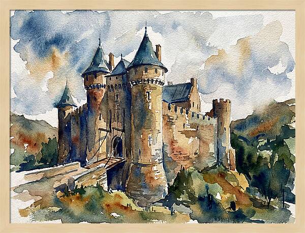 Enchanting Fortress On The Hill