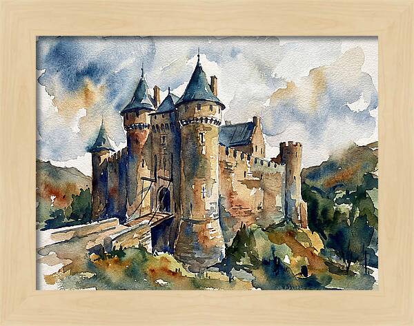 Enchanting Fortress On The Hill