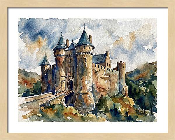 Enchanting Fortress On The Hill