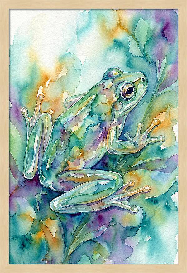 Enchanting Glass Frog Camouflage
