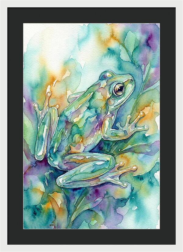 Enchanting Glass Frog Camouflage
