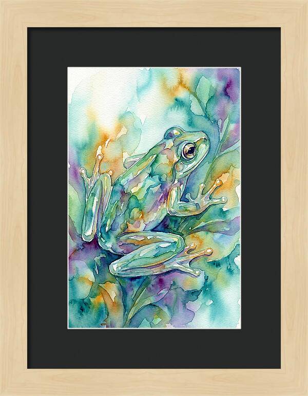 Enchanting Glass Frog Camouflage