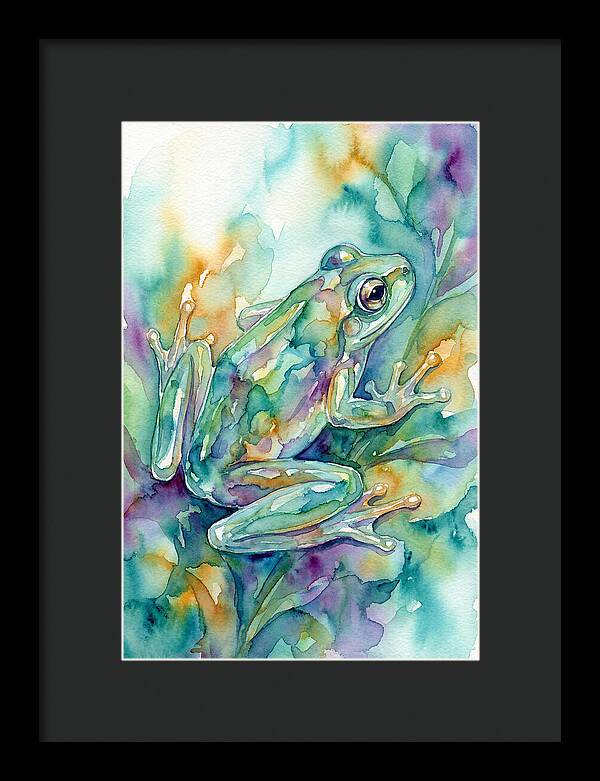 Enchanting Glass Frog Camouflage