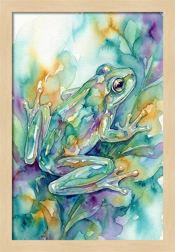 Enchanting Glass Frog Camouflage