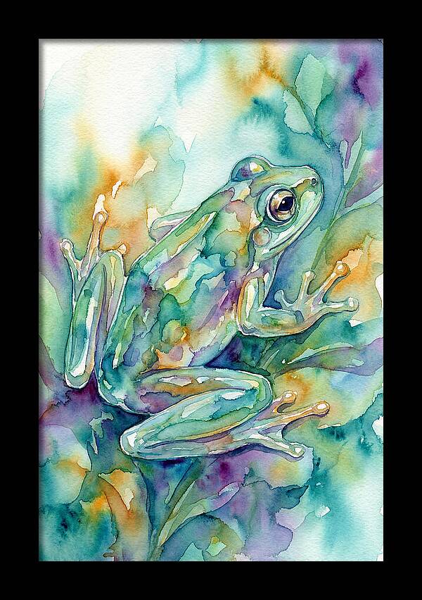 Enchanting Glass Frog Camouflage