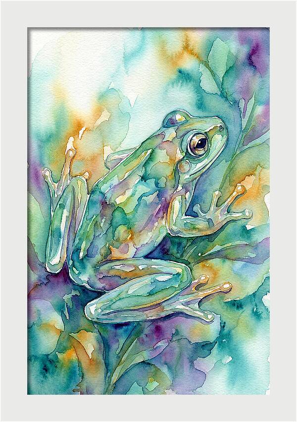Enchanting Glass Frog Camouflage