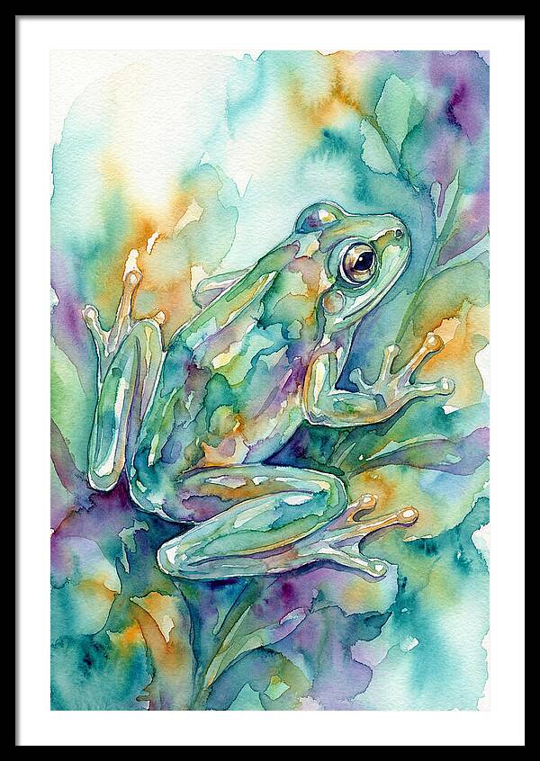 Enchanting Glass Frog Camouflage