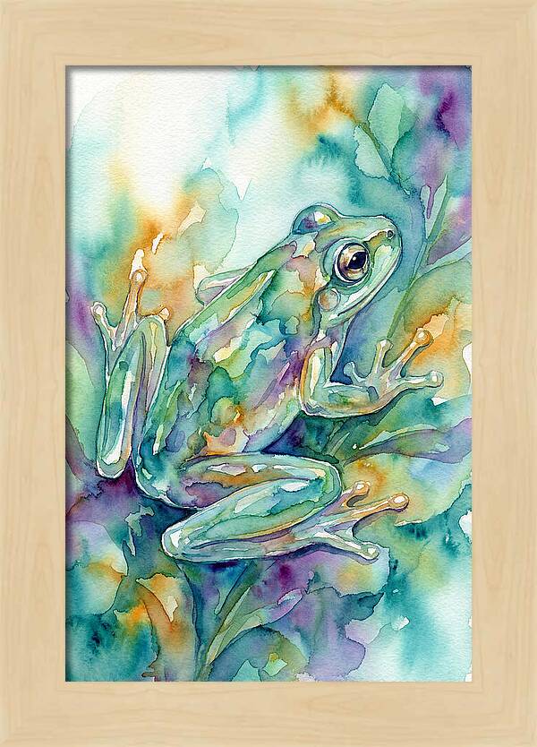 Enchanting Glass Frog Camouflage