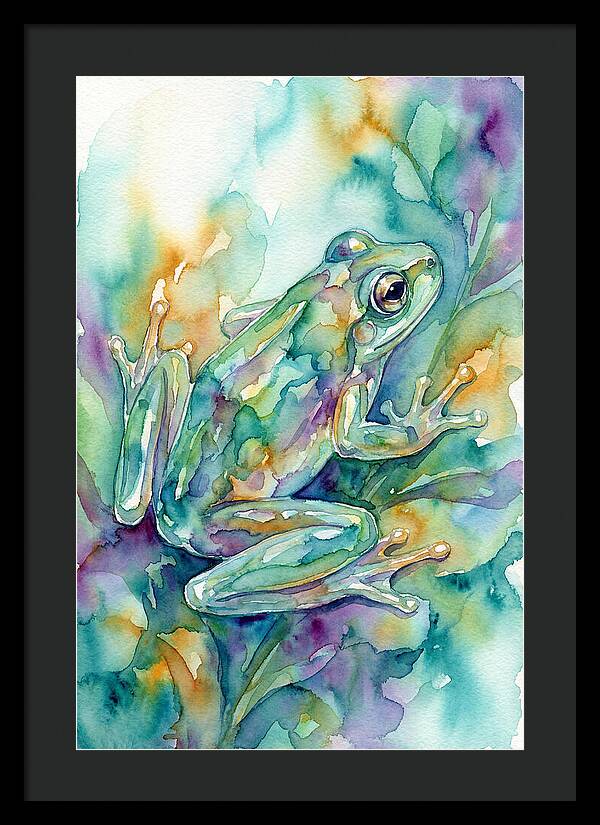 Enchanting Glass Frog Camouflage