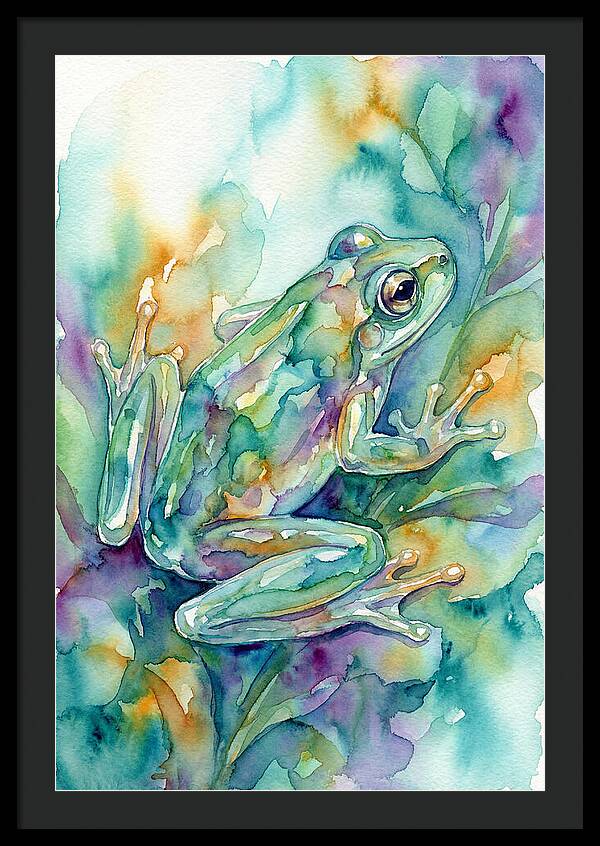 Enchanting Glass Frog Camouflage