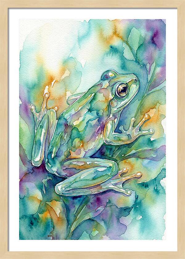 Enchanting Glass Frog Camouflage