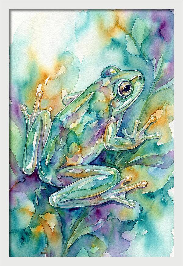 Enchanting Glass Frog Camouflage