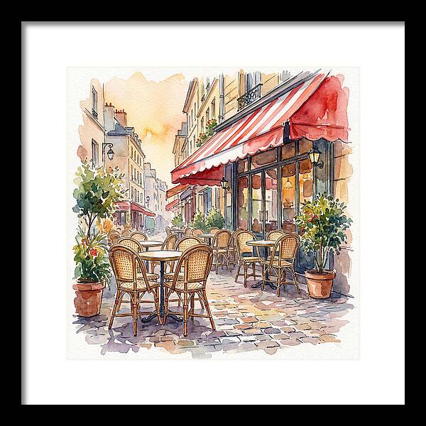 Enchanting Parisian Caf Ambiance
